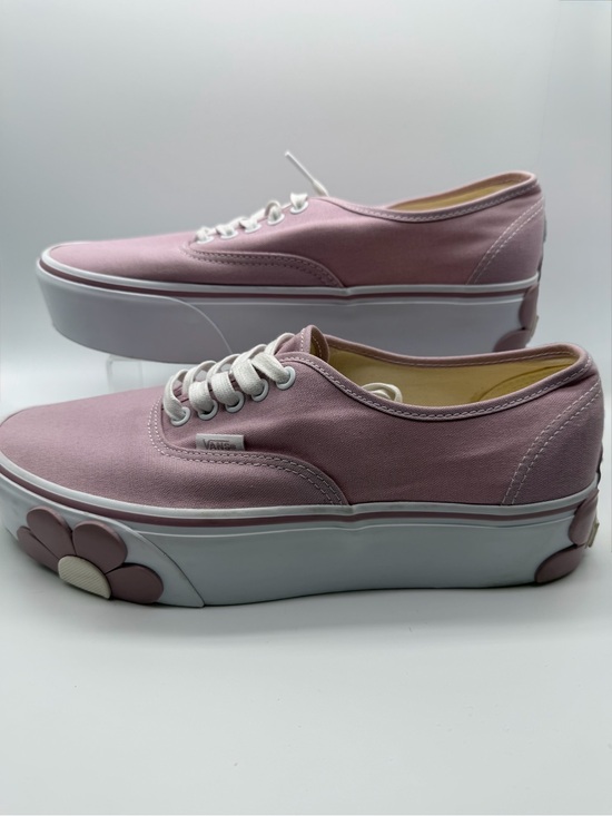 Vans Shoes - Vans Stackform Keepsake Lilac Sneakers with 3D Flower Decals Platform Skater